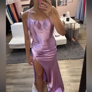 Light purple/pink prom dress